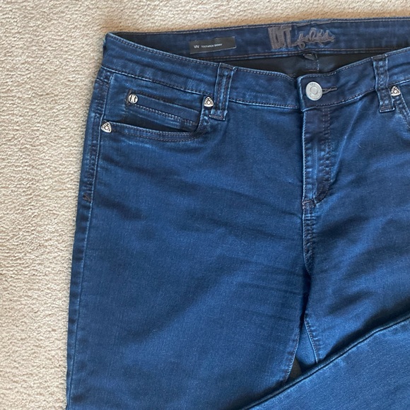 KUT Darkwash Mia Toothpick Skinny Jeans - Picture 6 of 10